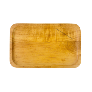 Plateau de service à Dessert en bois Plateau en bois écologique pour gâteau biscuits pâtisserie pain et collations pour cuisine à manger - Product Image 1