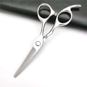 Wholesale High Quality Hair Scissors / Professional Hair Cutting Scissors Stainless Steel <b>Barber</b> Scissor 440C Sharp <b>Blade</b> - Product Image 2