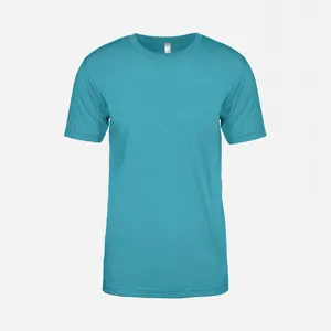 Next Level Apparel Vintage Turquoise Vintage T-shirt en trois tissus pour femmes respirant unisexe design personnalisé 145g t-shirts sérigraphiés