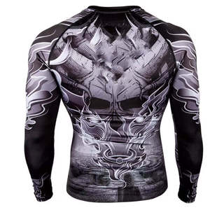 Camiseta de Compresión de Manga Larga para Hombre, Protección UV, Transpirable, Ecológica, de Secado Rápido, para Surf y Buceo - Product Image 2