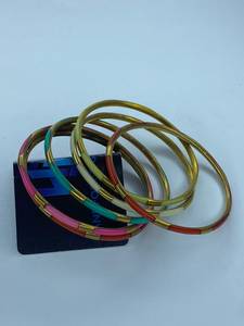 Boutique <b>Resin</b> Brass Statement Bangles Ethnic Style Party Occasion Women's Wholesale Bulk OEM ODM Supplier - Product Image 3