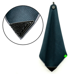 Serviette de golf personnalisée avec logo imprimé en couleur unie, vente en gros, design de luxe, haute qualité, légère - Product Image 1