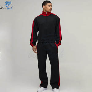 Conjunto Deportivo para Hombre de Primera Calidad, Chaqueta y Pantalones Cómodos y Transpirables para Entrenamiento en Gimnasio, con Cierre Completo y Logotipo Personalizado - Product Image 2
