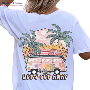 Ban Tee Outfit Chemise d'Halloween surdimensionnée avec imprimé DTG vintage pour les amateurs de streetwear - Product Image 5