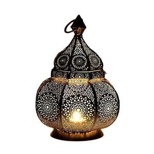 Lanterne en métal artisanal avec porte-bougie décoratif rustique pour la décoration de la maison, des hôtels et des fêtes de mariage à prix d'exportation - Product Image 6