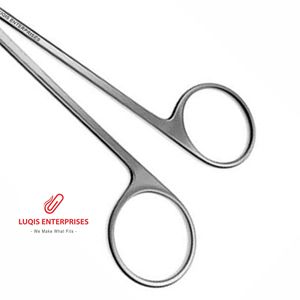 Goldman Nasal Scissors Saber Back Semi-sharp Outer <b>Edges</b> Curved Surgical Instrument Stainless Steel Precision ENT <b>Tool</b> - Product Image 3