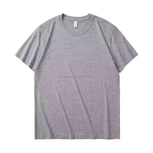 T-shirts pour hommes de haute qualité, 100% coton, 210 g, vêtements de maison pour hommes, vêtements de tous les jours, vêtements de plein air, coupe régulière, décontractés, basiques, unis - Product Image 1