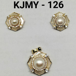 Ensemble de pendentifs en perles d'eau douce, ensemble de perles élégant, fabricant en gros - Product Image 6