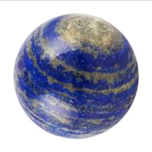 ลูกบอลคริสตัลทรงกลมขนาดใหญ่ลาย Lapis Lazuli หินอัญมณีคริสตัลงานฝีมือหินธรรมชาติหินเรกิ - Product Image 2
