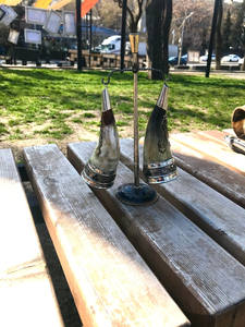 Corne à boire artisanale au design unique, 100% naturelle, corne à boire viking, corne à boire pour la bière, en provenance d'Inde - Product Image 2