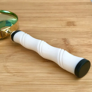 Loupe de lecture à manche en os, faite à la main, écologique et de haute qualité, pour livres, documents, étiquettes, vision, Noël, antique - Product Image 5