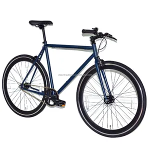 700C chromoly hi-mười khung thép cố định bánh xe đạp Fixie bánh xe đạp tốc độ duy nhất cố định bánh theo dõi xe đạp