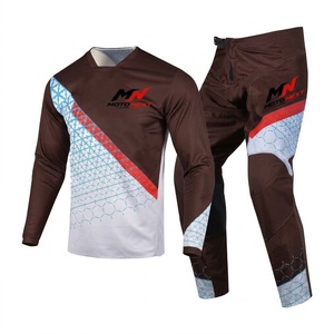 Ensemble de motocross pour homme de haute qualité et haute performance, manches longues, tissu polyester, équipement de course tout-terrain, à vendre - Product Image 1