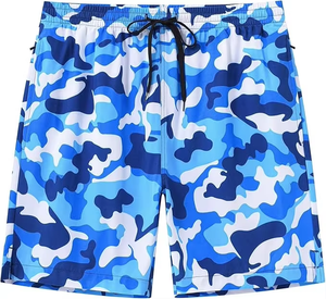 Popular Camo Print Summer Season Quick Drying <b>Men's</b> Swim Beach Shorts Custom Wholesale Board Beach Swimming <b>Trunks</b> - Product Image 6