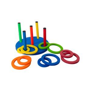 Jeu de lancer d'anneaux moussants GISCO/CUSTOM pour enfants - 40 cm de diamètre - Jouet de sport d'extérieur pour les 3-6 ans - Product Image 4