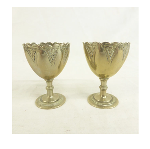 Elegant Flower Shape Design Brass <b>Egg</b> Stand For Kitchen Used Fancy Design Cheap Price On Sale - Product Image 1