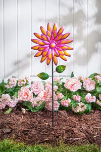 Estacas Decorativas de Metal para Jardín, Soporte para Plantas de Césped, Diseño de Flores en Hierro Resistente a la Oxidación, Decoración de Paisajismo - Product Image 2