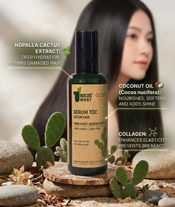 Suero Orgánico de Colágeno de Cactus para el Crecimiento del Cabello, Tratamiento Nutritivo Anticaída, Marca Privada, 100 ml - Product Image 2