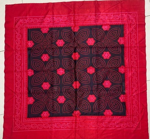 A.K.TRENDY COLLECTION Purple <b>Floral</b> Pattern Silk Satin <b>Scarf</b> Traditional Ethnic Women's Casual Winter Daily Wear All Seasons - Product Image 2