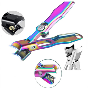 Cortauñas extra grande para uñas gruesas y duras, cortador de uñas de acero inoxidable resistente, para logotipo personalizado - Product Image 4