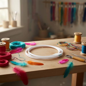 Cerchio in plastica ILAN da 250 mm di spessore per la creazione di acchiappasogni - Product Image 3