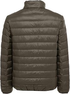 Men's <b>Packable</b> Puffer <b>Jacket</b> Lightweight Warm Winter Puffy Coats Windproof Insulated <b>Jacket</b> for Casual Hiking Travel - Product Image 2