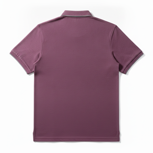เสื้อโปโลปักโลโก้คุณภาพสูง ผ้าฝ้ายพรีเมียม สีพื้นเรียบ สำหรับผู้ชาย - Product Image 3
