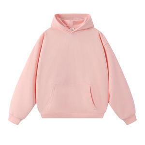 เสื้อฮู้ดแบบสวม Unisex สีพื้น ทรงปกติ ผ้าฝ้ายเฟรนช์เทอร์รี่ สวมใส่สบายๆ สำหรับฤดูใบไม้ร่วง - Product Image 3