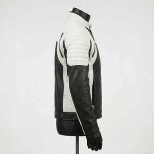 Men's PU Leather Fashionable <b>Jacket</b> Men's Motorcycle <b>Jacket</b> Quality Winter Thickened Warmth Leather <b>Jacket</b> - Product Image 3