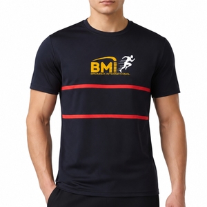 <b>Men</b> Performance Sports T Shirt Quick Dry Athletic Training Tee Quick Dry Breathable Lightweight <b>Stretch</b> Fabric Shirt For <b>Men</b> - Product Image 2