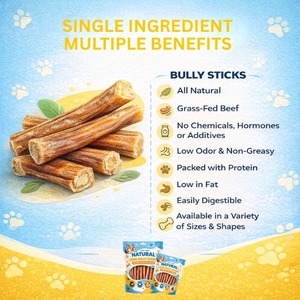 Mejor Calidad, Ecológico, Tendón Seco de Búfalo, Barra de Tendón Interno para Masticar, para Cachorros y Perros, Suplemento para la Salud Dental - Product Image 6