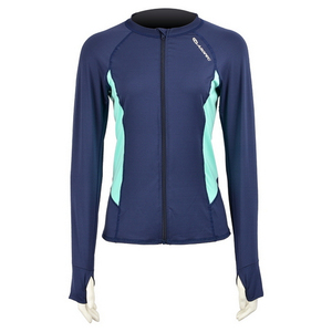 Maillot de bain à manches longues pour femmes, protection UV, séchage rapide, personnalisable avec logo, pour la plage, la pêche, la randonnée, la gym, OEM ODM en gros - Product Image 1
