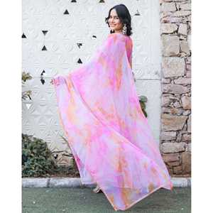 ชุดเซ็ตผ้าชีฟองสีชมพูและหลากสี ไซส์ XS รุ่น Layla - Product Image 5