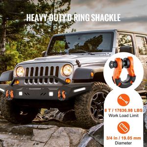 ห่วงรัดแบบ D-Ring สำหรับงานหนัก สำหรับยานพาหนะออฟโรด เช่น รถจี๊ปและรถบรรทุก - Product Image 2