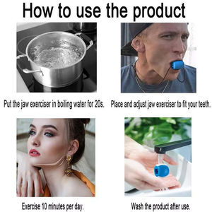 <b>Jawline</b> Toner Massage Gel Sculpt & Tone Facial Routine Easy-to-Use Unisex <b>Jawline</b> <b>Exercise</b> Tool - Product Image 4