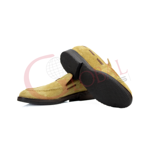 รองเท้าโลฟเฟอร์หนังแท้สไตล์เรโทรลำลองสำหรับผู้ชาย รุ่นใหม่ปี 2026 แฟชั่นทำมือ พร้อมโลโก้ สำหรับฤดูใบไม้ร่วง - Product Image 3