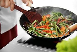 Handmade Wooden Non Stick Cooking Spoon Heat Resistant Kitchen <b>Utensils</b> for Mixing Turning Serving Food - Product Image 3