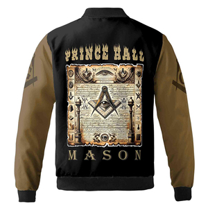 Chaquetas Personalizadas de Alta Calidad con Diseño Noble Shriners y Estampado de Pirámide, Estilo Bomber, Tallas S-5XL, Manga Larga, Colección 2026 - Product Image 6