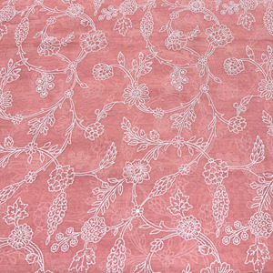 Malty Embroidery Fabric Premium Polyester Mesh Lace Fabric with <b>Sequin</b> Work Bridal Dress Wedding Gown Textile <b>Material</b> - Product Image 3