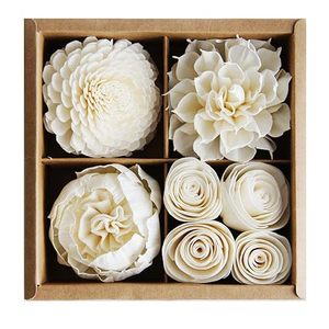 Diffuseur de parfum artisanal aux fleurs de Sola et huiles essentielles pour la Saint-Valentin - Décoration d'intérieur - Haute qualité - Respectueux de l'environnement - Product Image 1