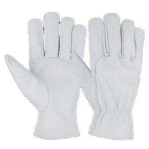 Guantes de piel de cabra al por mayor, cómodos, con muñequera ajustable, de uso general, resistentes a la abrasión, para jardinería. - Product Image 1