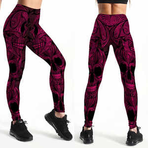 Leggings Deportivos Sublimados con Diseño Personalizado, Cintura Alta, Elásticos en 4 Direcciones, Pantalones de Yoga, Leggings de Entrenamiento para Mujer - Product Image 2