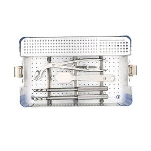 Orthopedic Surgical Instrument Set for Lower Limb Trauma Basic Source with <b>Large</b> Fragment Locking <b>Plate</b> By Dentavex - Product Image 3