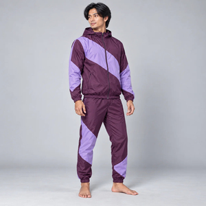 Chándal de Nailon Duradero para Hombre, Confeccionado con Tela Resistente, Ofrece un Ajuste Cómodo y una Sensación Suave, Chándal de Nailon para Hombre para Ropa Deportiva - Product Image 3