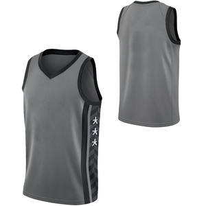 Camiseta de Baloncesto Personalizada y Adaptable 100% Poliéster, Transpirable, con Logotipo Personalizado, Servicio OEM, Camiseta de Baloncesto para Entrenamiento - Product Image 4