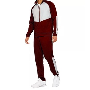 Conjunto Deportivo de Chándal Ajustado con Cremallera y Capucha para Hombre al por Mayor - Product Image 4