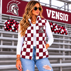 Chaleco Acolchado sin Mangas con Cuello Alto Impermeable para Mujer, Diseño Personalizado ODM, Relleno 100% Poliéster, Cierre con Cremallera, Estilo Casual, Logotipo Personalizado - Product Image 2