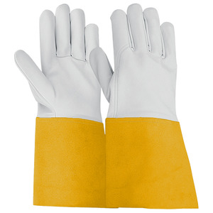 Gants de soudage TIG en cuir de mouton et de vache, haute performance, résistants à l'abrasion, pour la lutte contre les incendies et l'utilisation par les soudeurs - Product Image 5