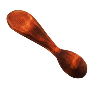 Cuillère à thé en bois durable, cuillère doseuse à café et sucre faite à la main, ustensile de cuisine naturel - Product Image 5