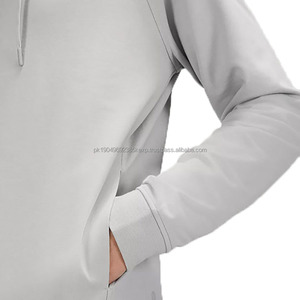 Sweats à capuche légers et extensibles conçus par le fabricant, style personnalisé pour l'hiver, en polyester-coton uni teint - Product Image 5
